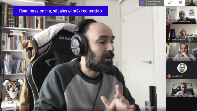 Infografía reuniones virtuales sácales el máximo partido