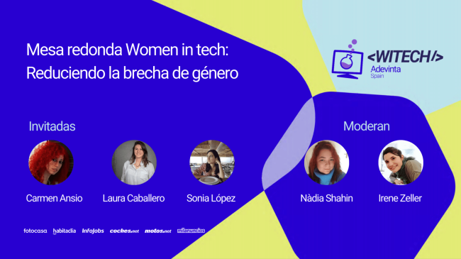 Mesa redonda Women in Tech Reduciendo la brecha de género